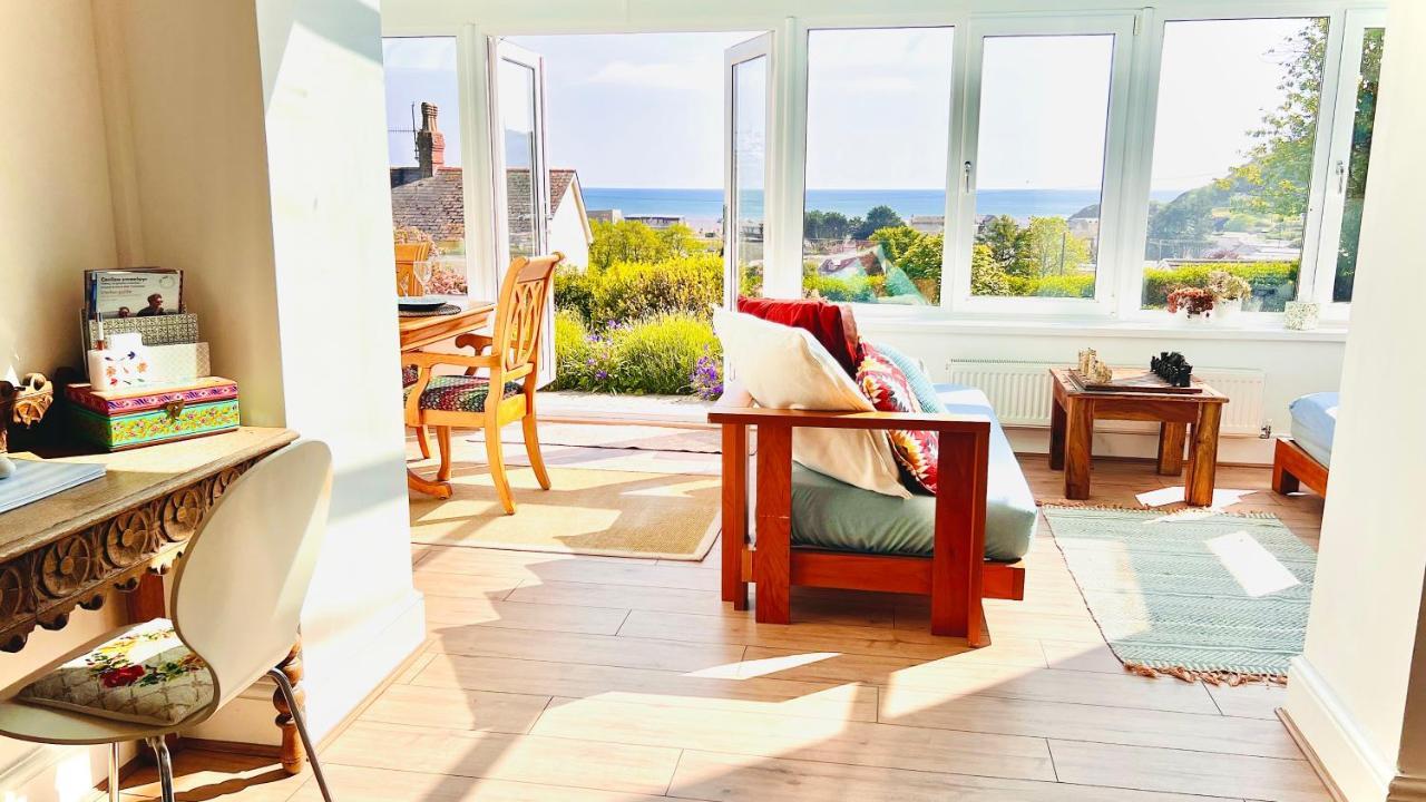 Gordy Hall -Sea Facing Welsh Cottage With Stunning Views Pendine Eksteriør billede