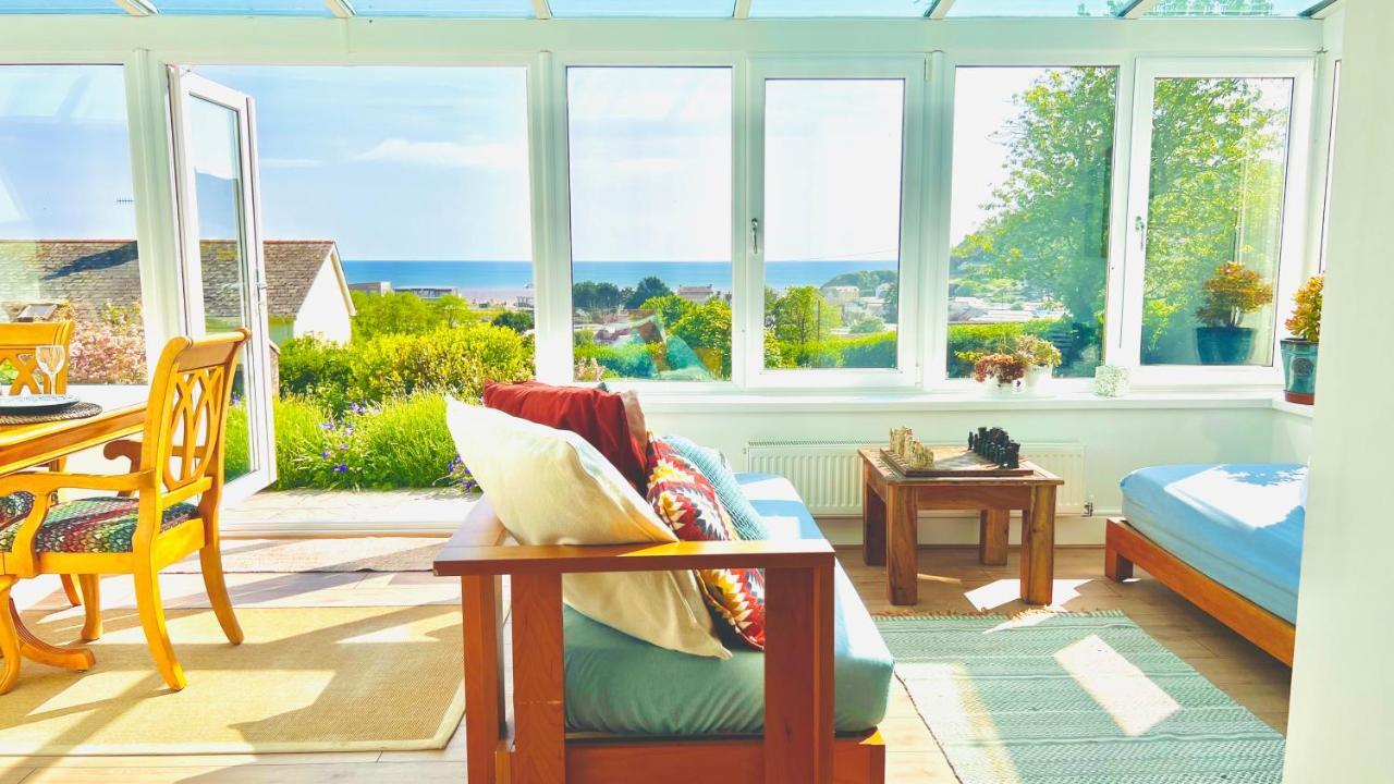 Gordy Hall -Sea Facing Welsh Cottage With Stunning Views Pendine Eksteriør billede